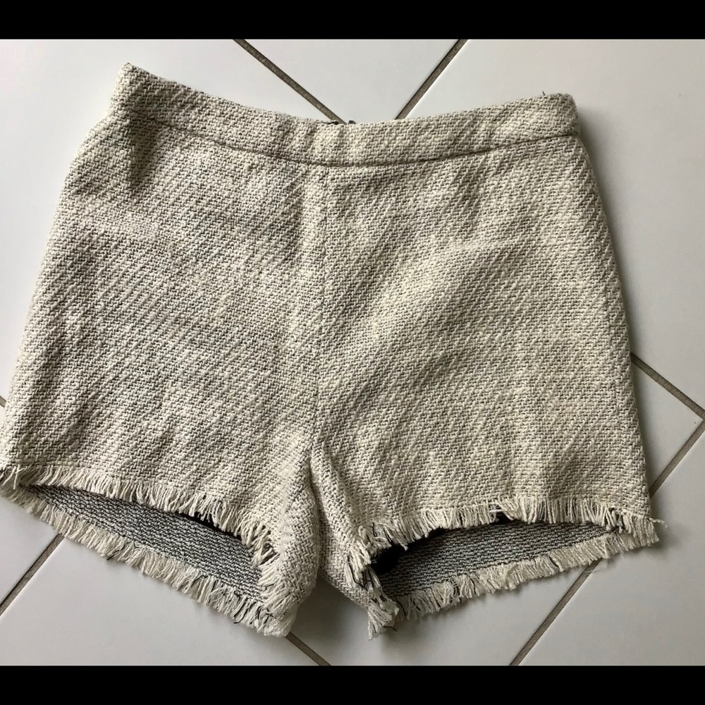 Free People tweed shorts